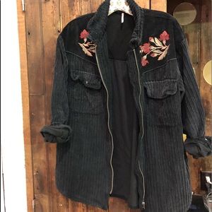 *FREE PEOPLE EXCLUSIVE* corduroy spring jacket